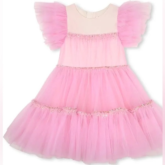 Billieblush Other - Billie Blush Pink Sequin Tutu Dress